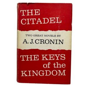 A J Cronin The Citadel The Keys of the Kingdom HCDJ Book Club 1941 2 Novels